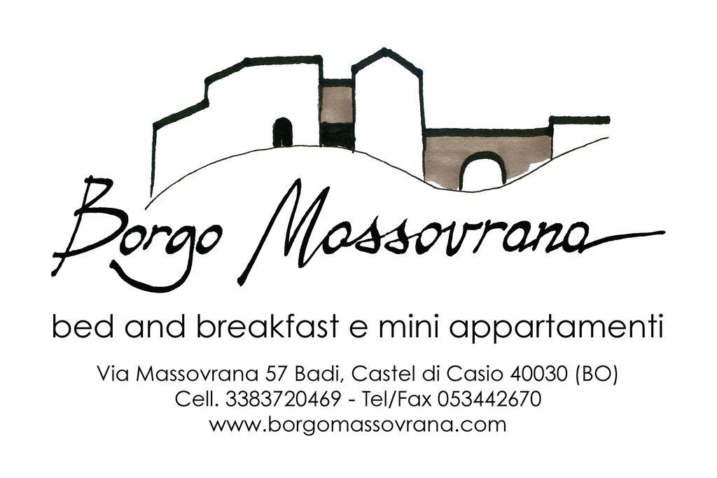 B&B Borgo Massovrana Castel di Casio Exteriör bild